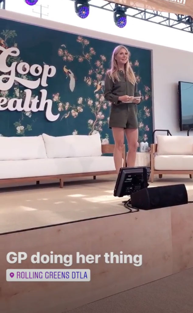 Gwyneth Paltrow, In Goop Health Summit LA